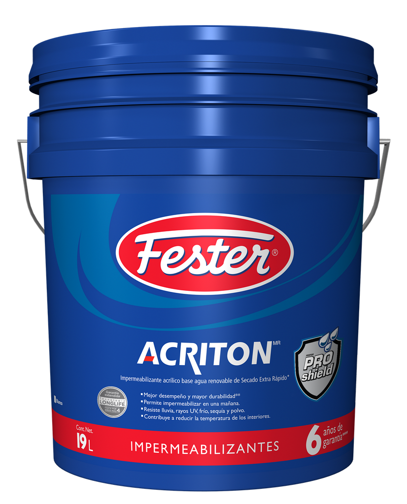 Fester Acriton 6 Años Blanco 19 L