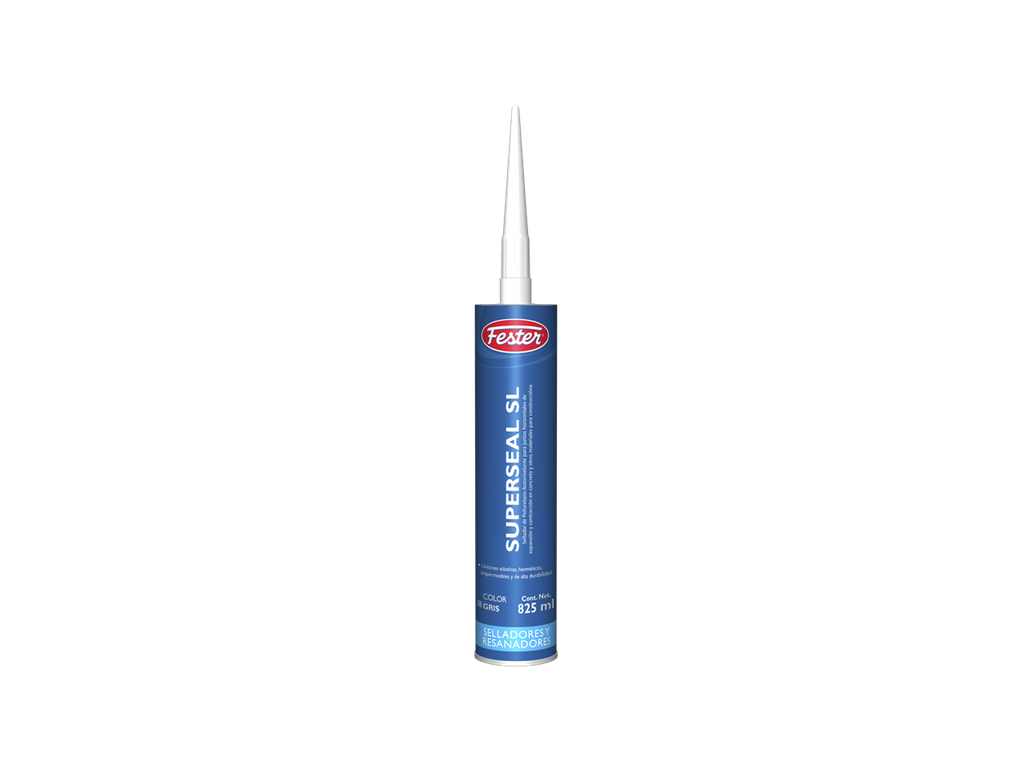 Fester Superseal Sl Gris Cartuchos De 825 Ml Fester 