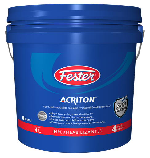 [2346400] Fester Acriton 4 Años Rojo Bote 4 L Fester 