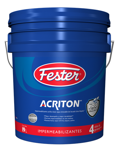[2346396] Fester Acriton 4 Años Rojo Cub 19 L Fester 