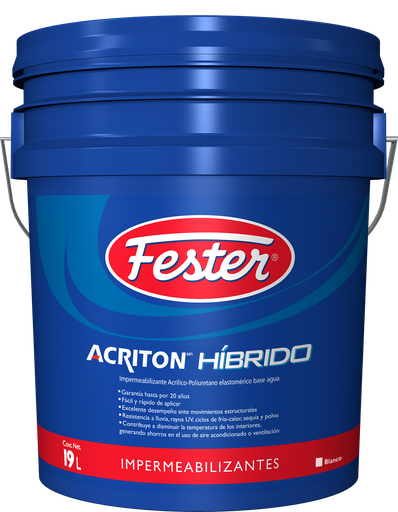 [2119704] Fester Acriton Hibrido Blanco Cub 19 L Fester